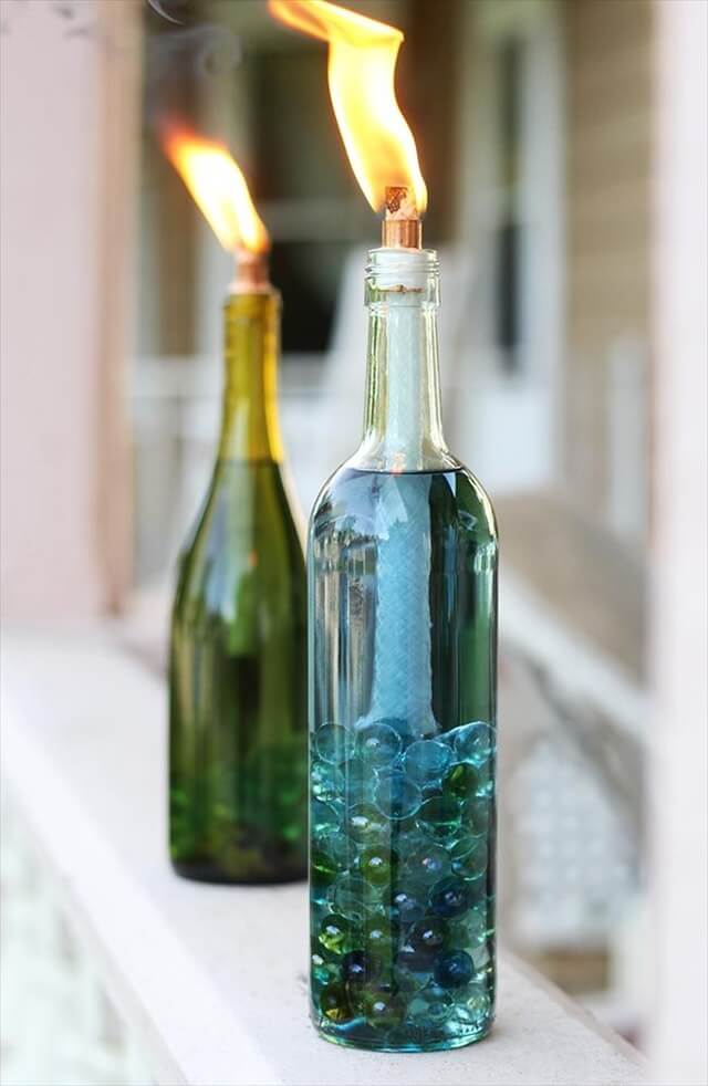 19 DIY Wine Bottle Decoration Ideas DIY To Make