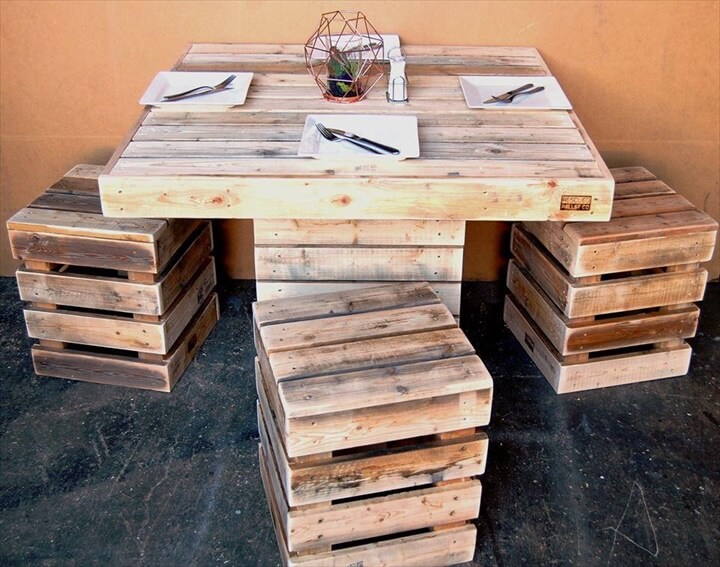 pallet furniture kitchen table