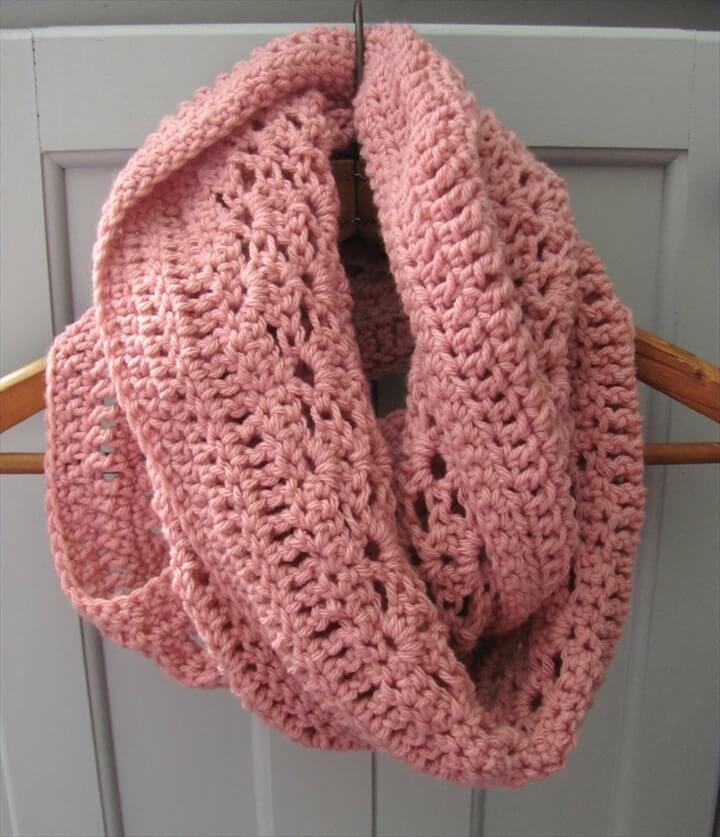 32 Super Easy Crochet Infinity Scarf Ideas DIY To Make