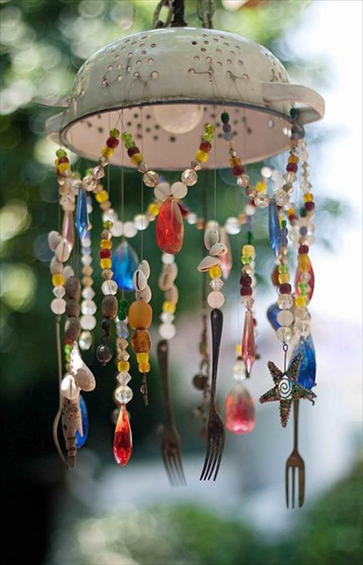 40 Homemade DIY Wind Chime Ideas DIY To Make