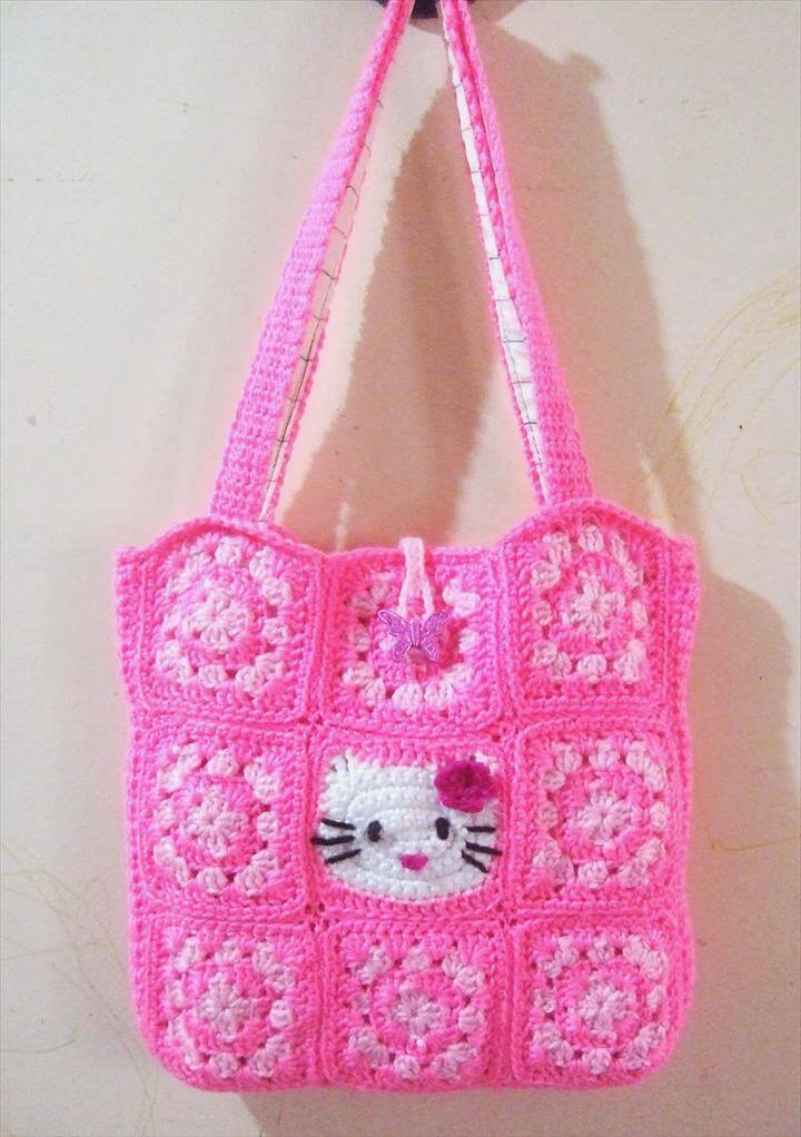 Crochet Raffia Bag Handbags & Totes :: Keweenaw Bay Indian Community