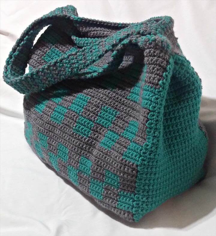 Crochet Raffia Bag Handbags & Totes :: Keweenaw Bay Indian Community