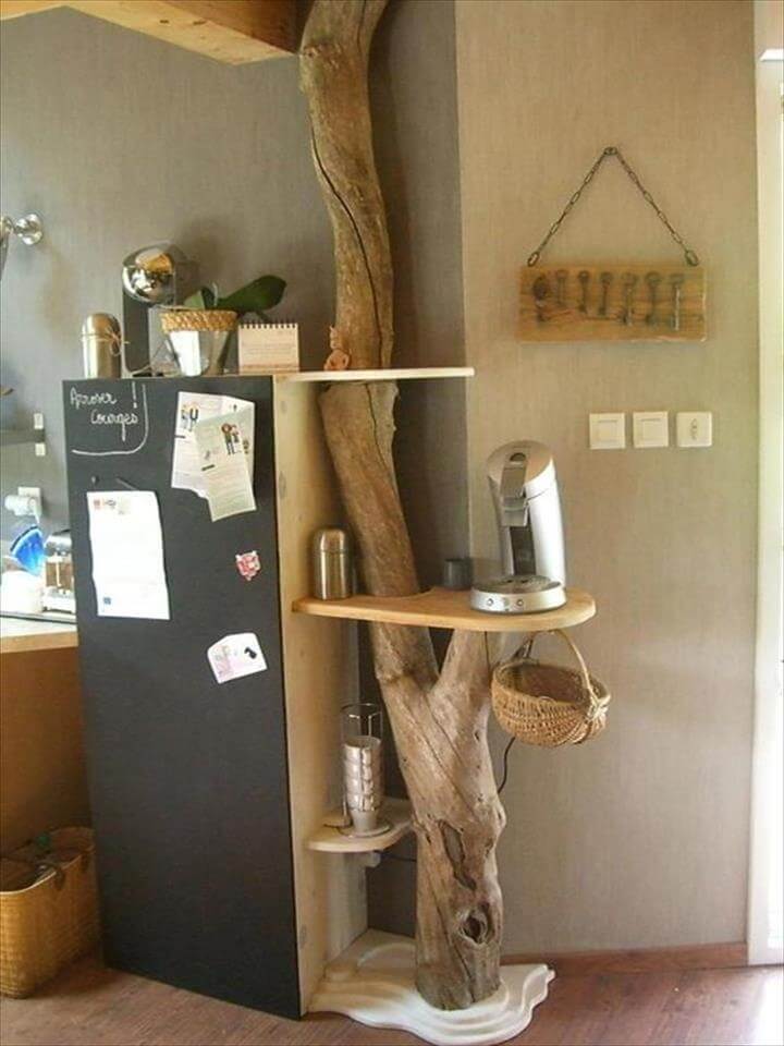 45 Amazing Ideas With Recycled Tree Trunks | DIY to Make