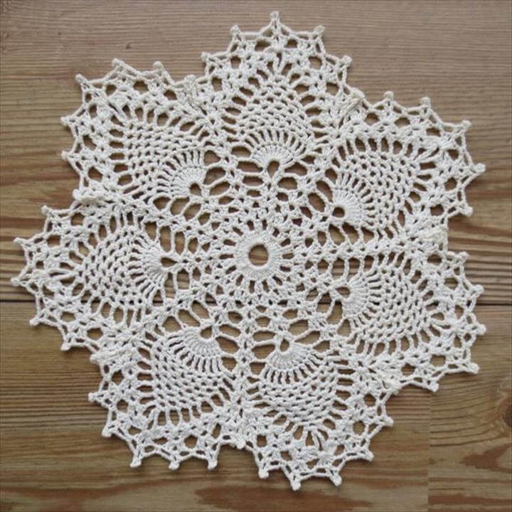 42 Quick Easy Crochet Doily Pattern DIY To Make