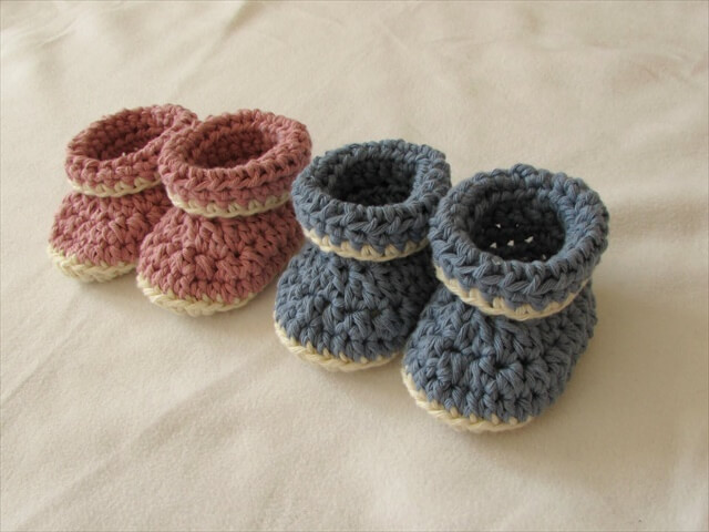 Baby Ballet Slippers Knitting Pattern - Mike Natur