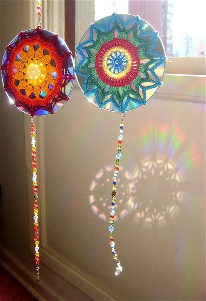 25 Wonderful DIY Ideas To Do With Old CDs
