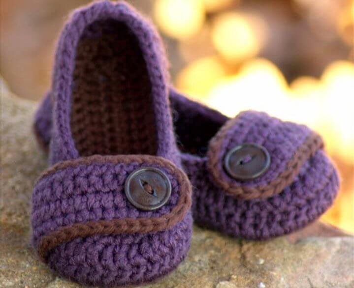 crochet shoes pattern free