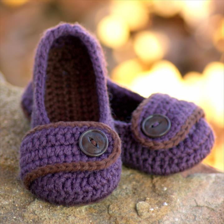 crochet womens slippers