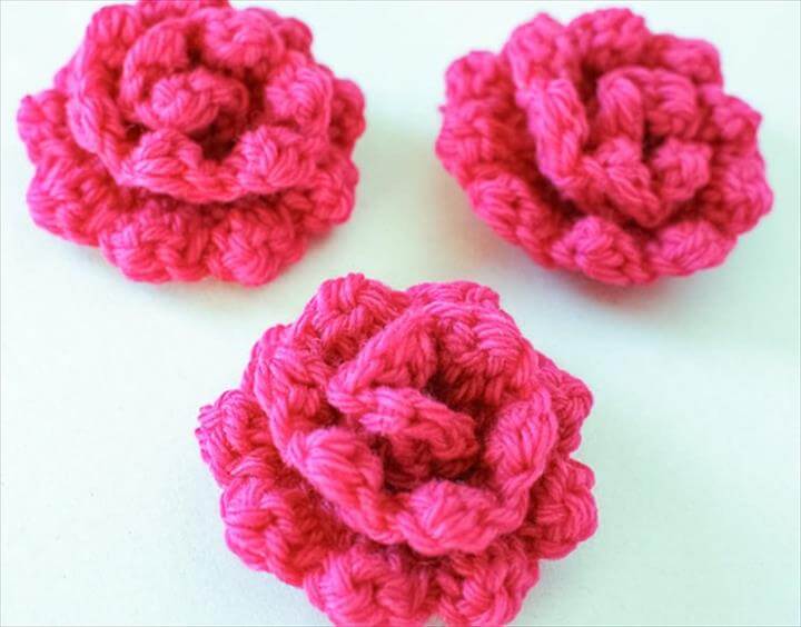 34 Easy Quick Crochet Flowers Pattern | DIY to Make