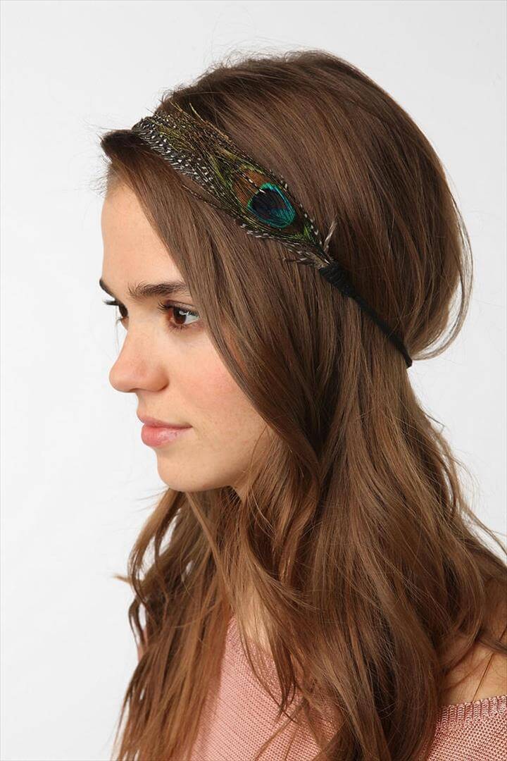 14 DIY Feather Hair Accessories Suggestions | DIY to Make