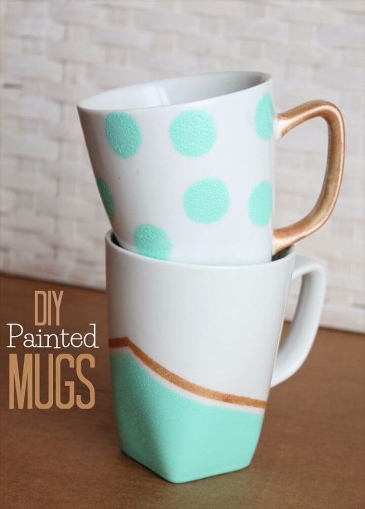 16 Delightful DIY Coffee Mugs For Morning