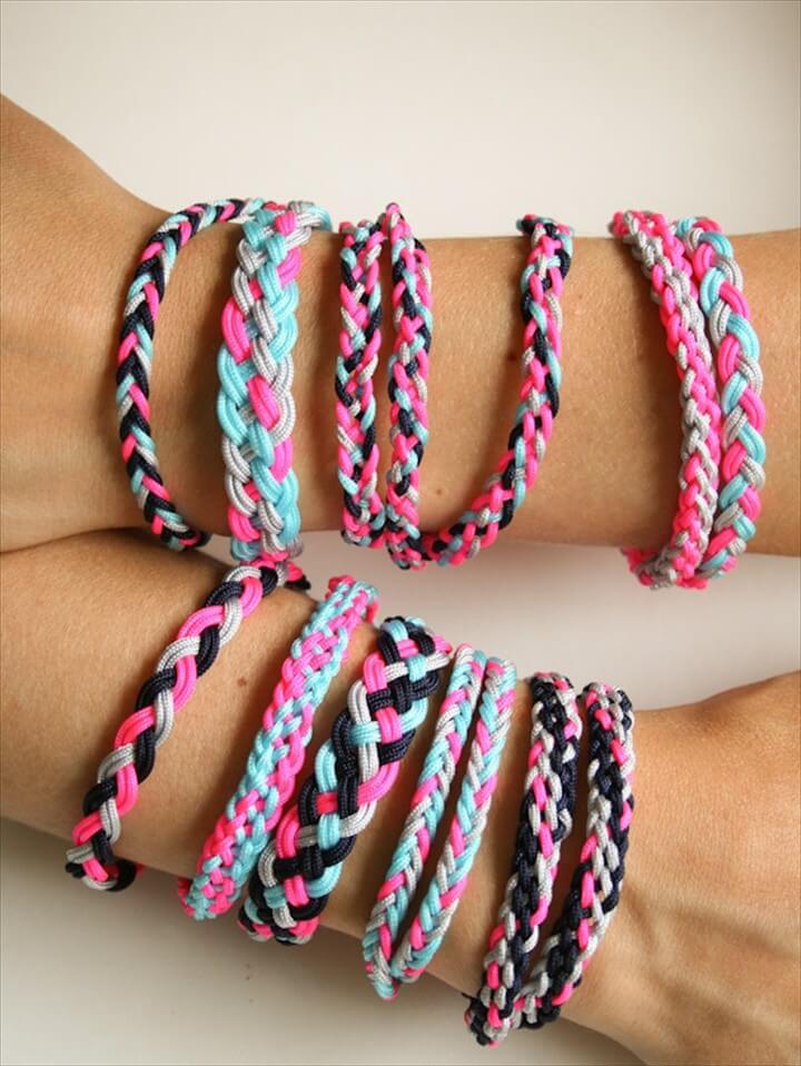 24 DIY Friendship Bracelet Patterns DIY To Make