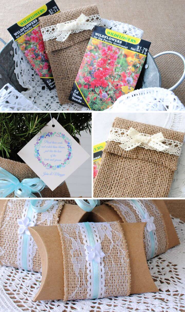 50 DIY Projects Made With Burlap - DIY Burlap Projects