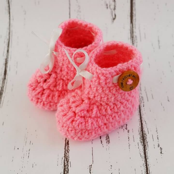 crochet baby shoes size chart