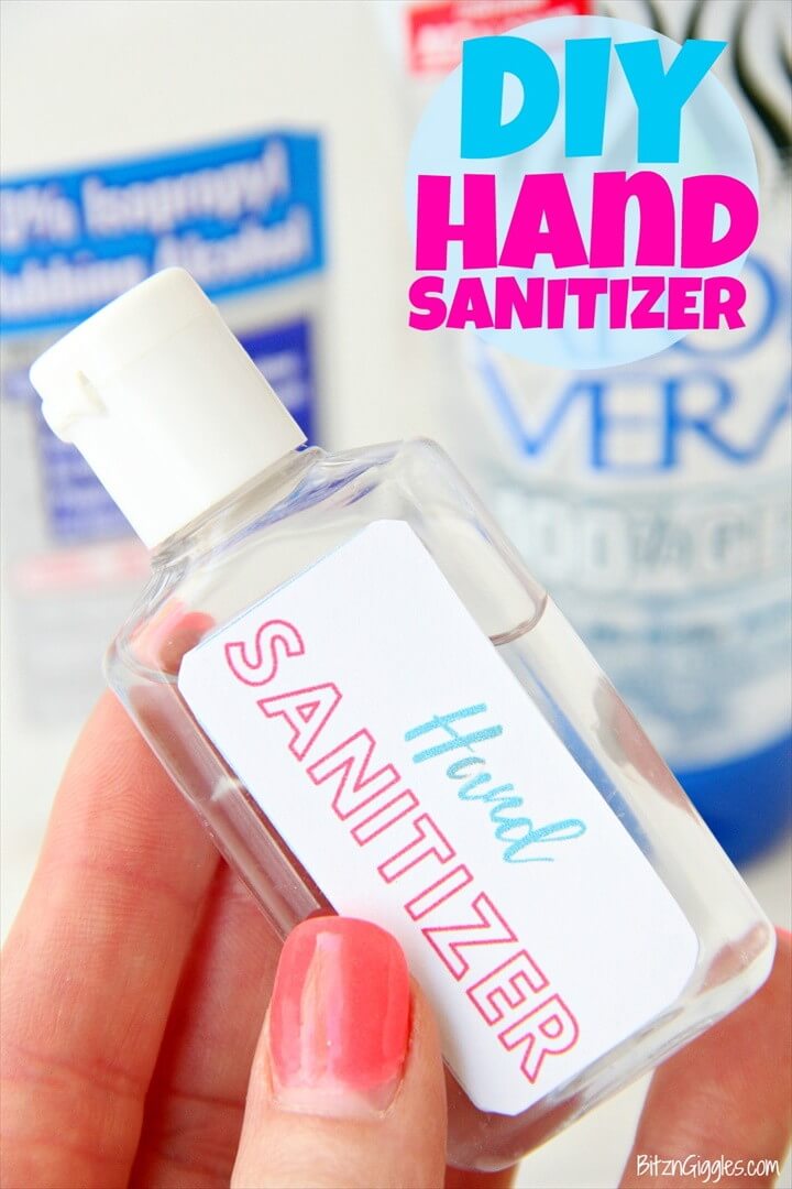 20 Diy Hand Sanitizer Step By Step Guide Diy To Make 3102